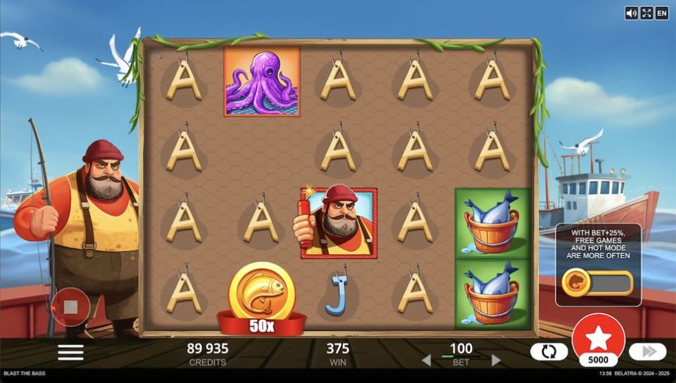 Blast the Bass fish coin money symbol