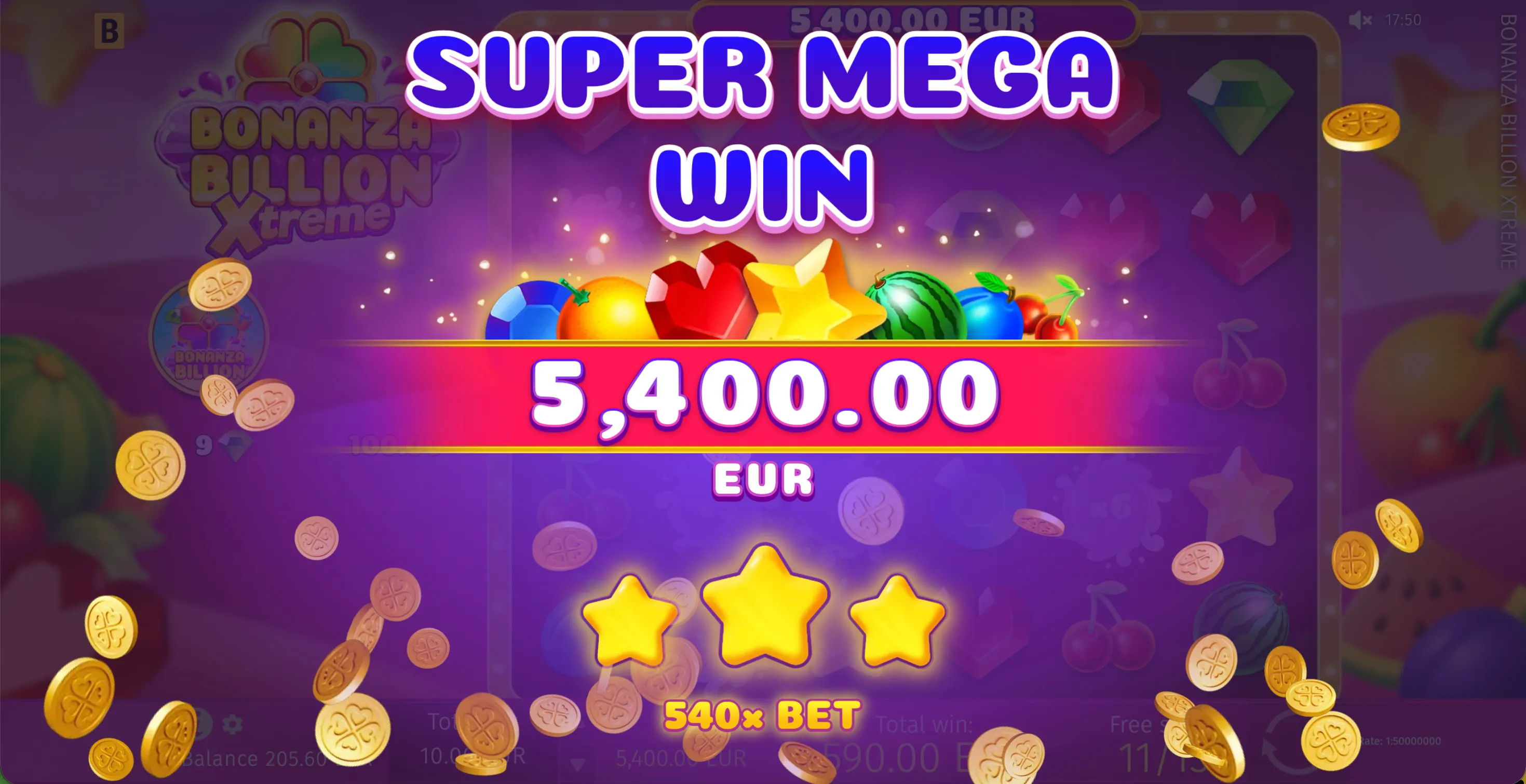 Bonanza Billion Xtreme free spins with golden multiplier bombs