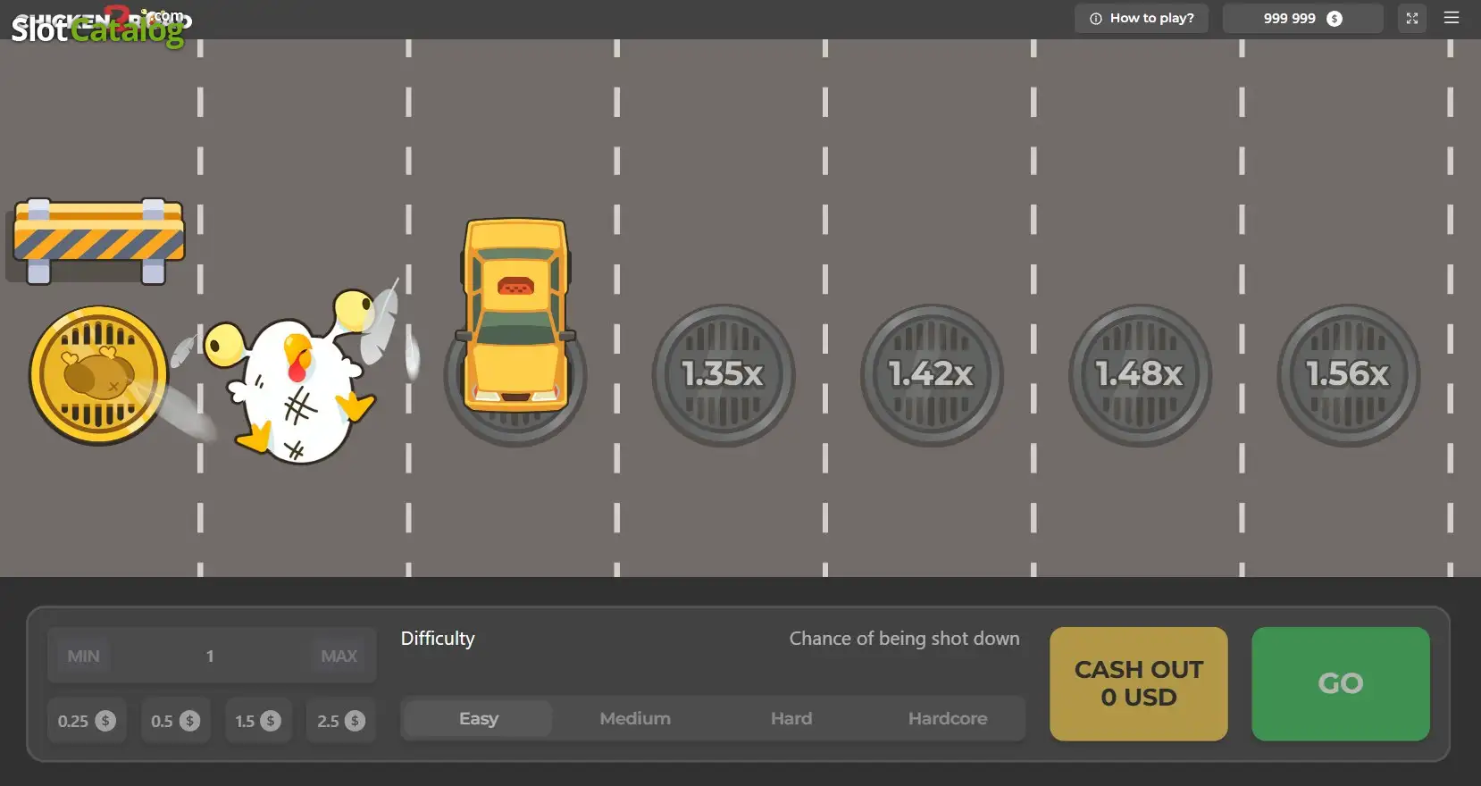 Chicken Road 2 cash-out button and multiplier climb