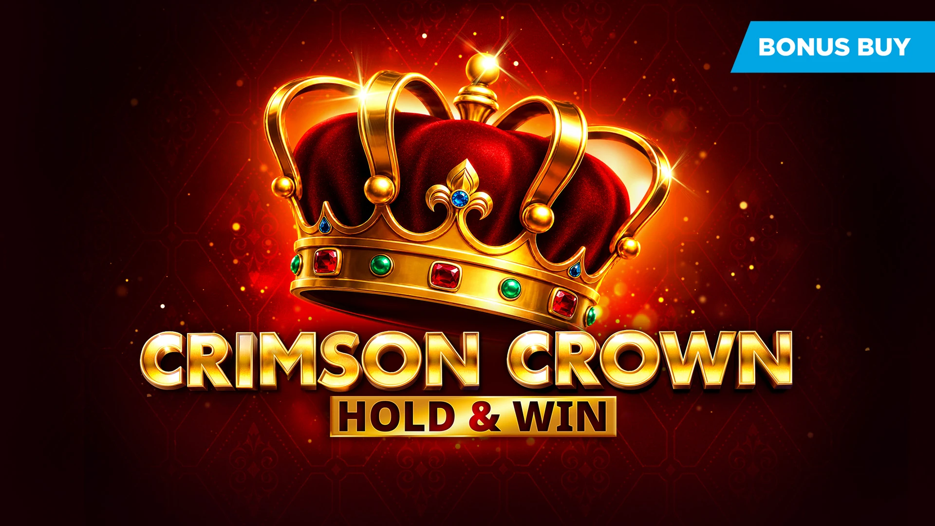 Crimson Crown fruit and coin reels in deep red and gold