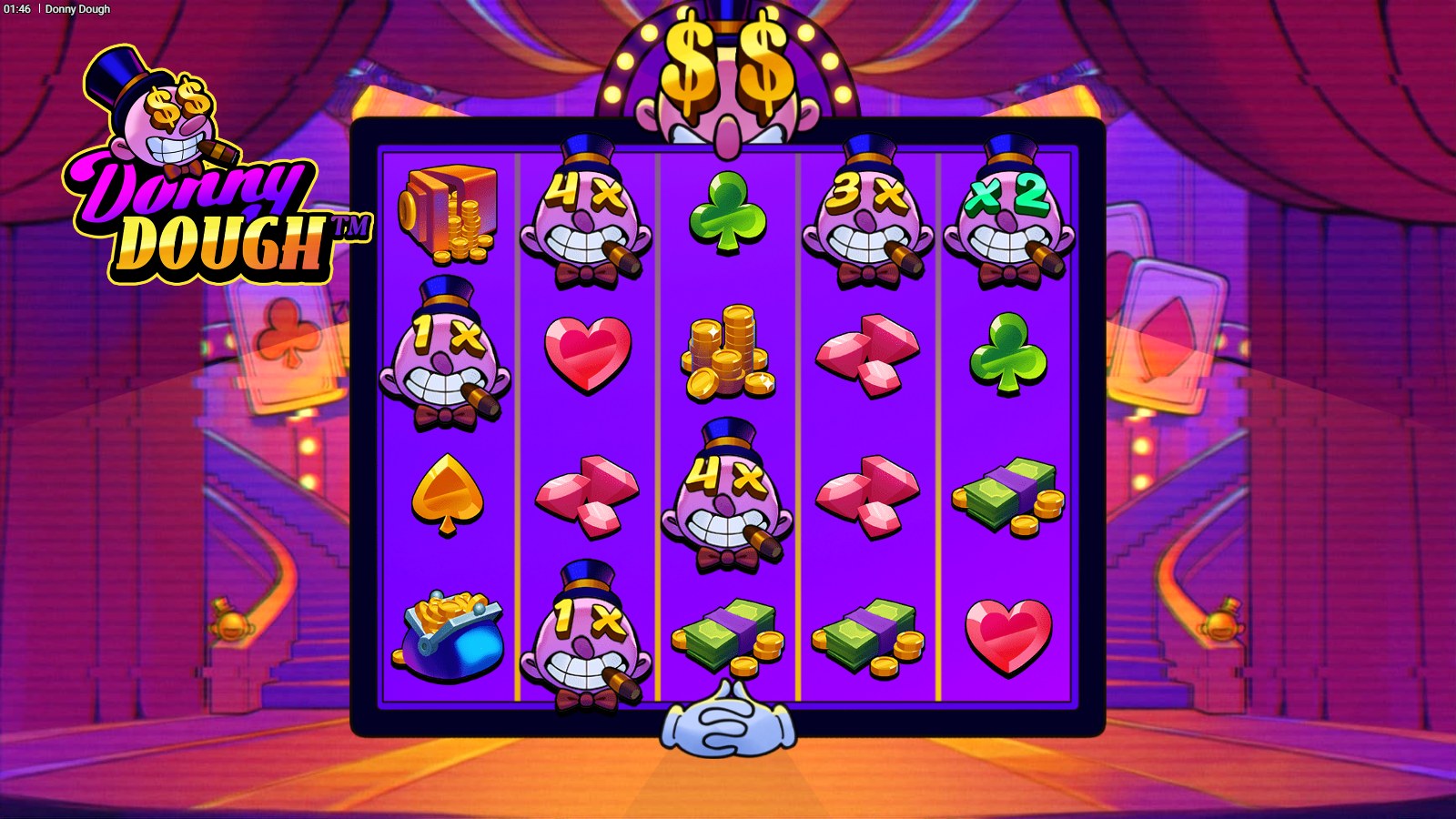 Donny Dough slot gameplay