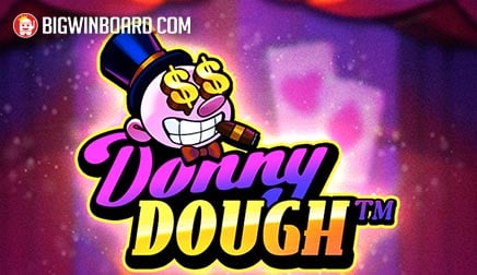 Donny Dough coin shower and Strike Gold bonus win