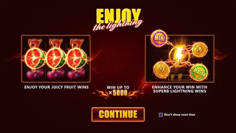 Enjoy the Lightning