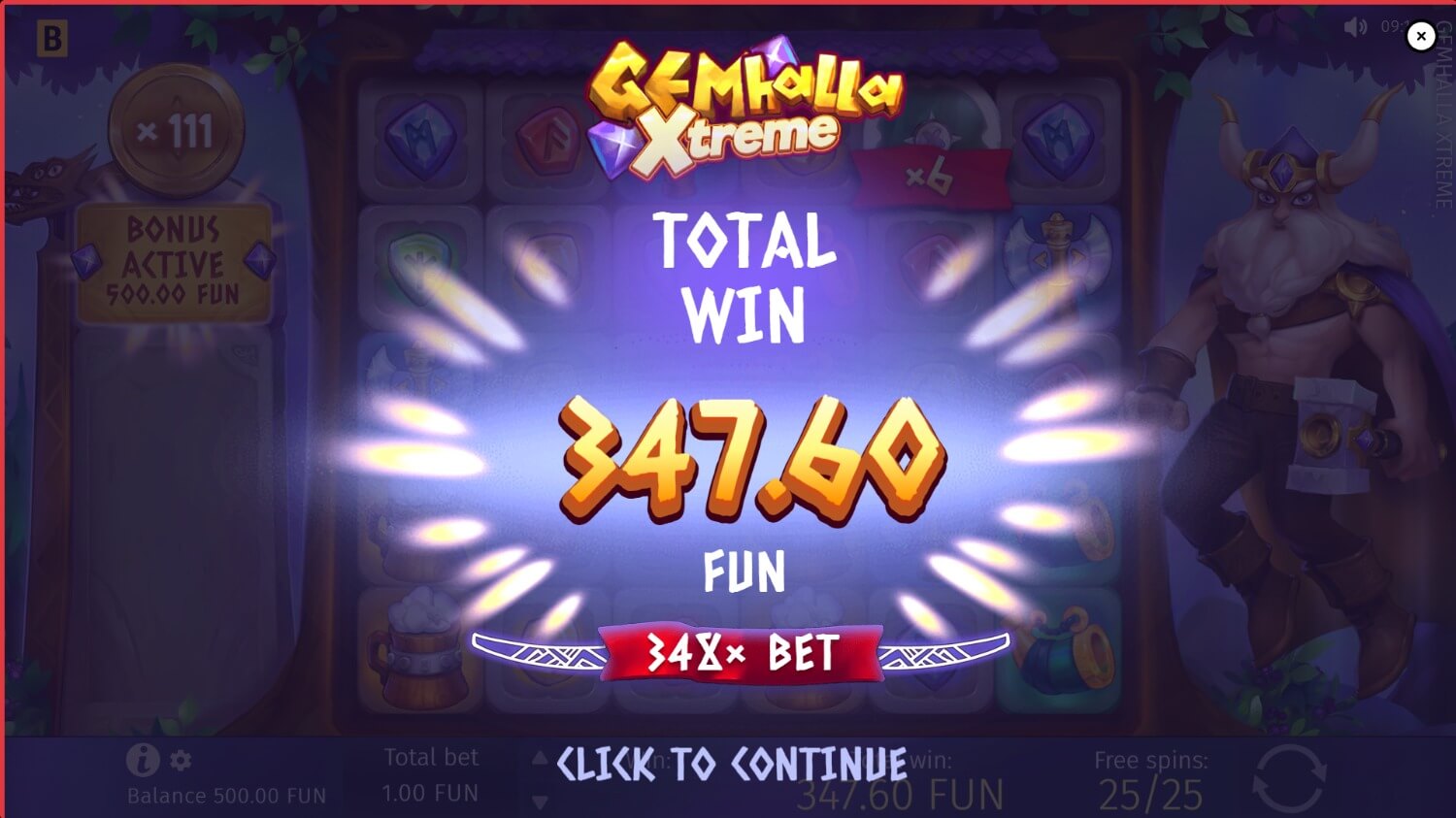 Gemhalla Xtreme free spins with accumulating Shield multipliers