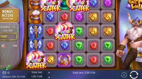 Gemhalla free spins multiplier shields