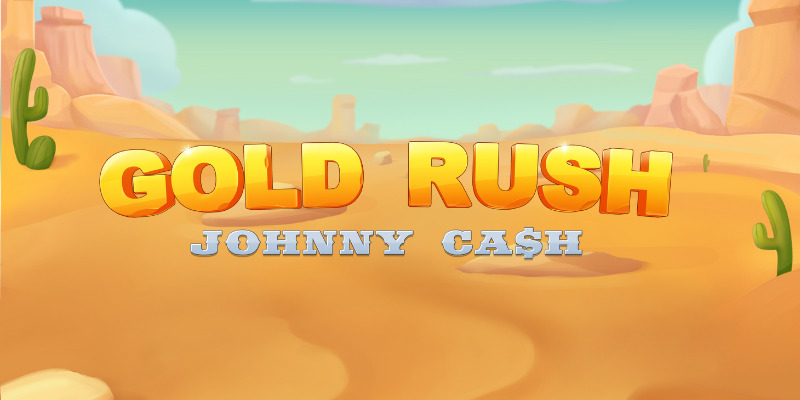 Gold Rush with Johnny Cash free spins feature with dynamite scatters