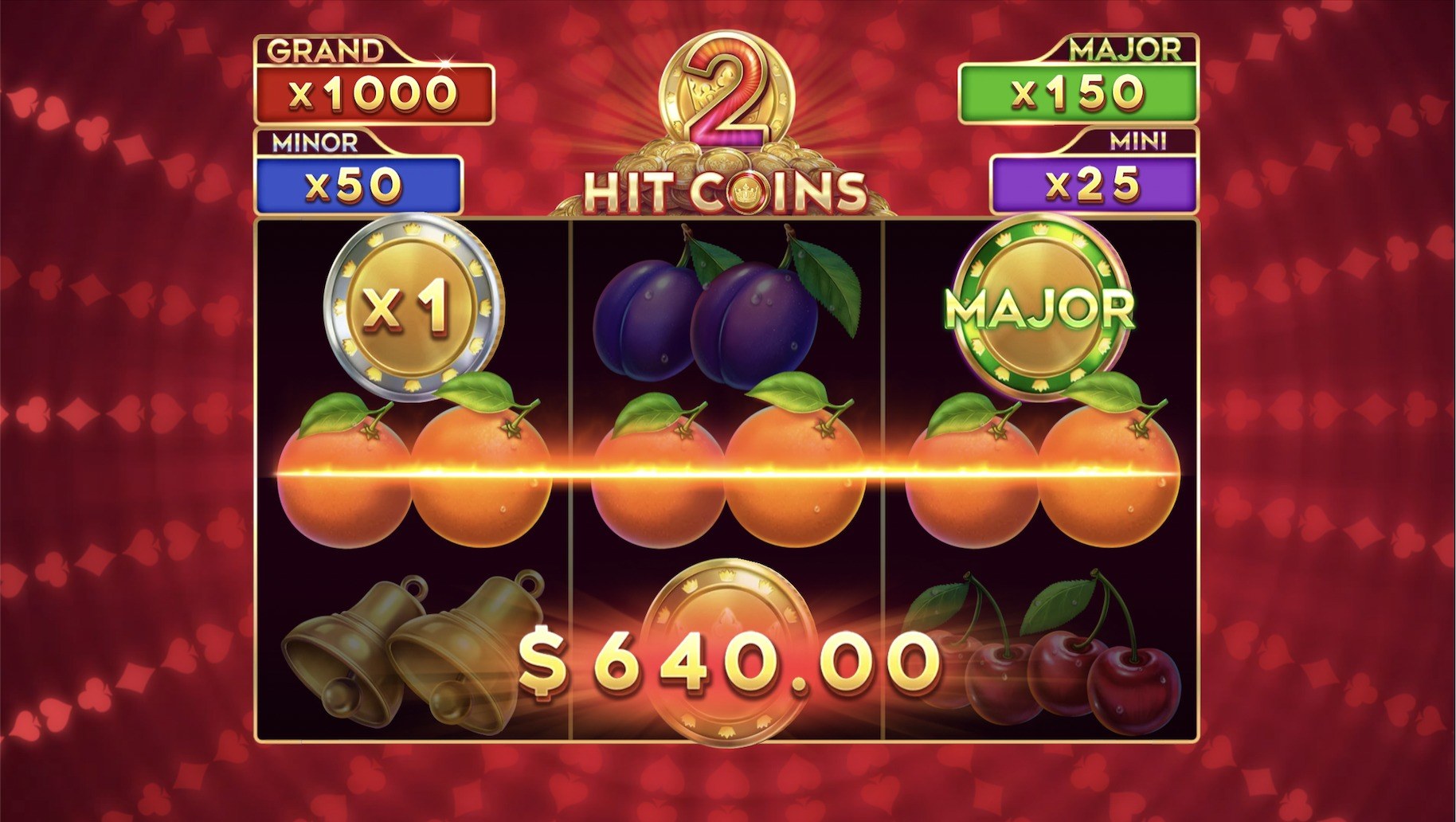 Hit Coins 2 Hold And Spin slot gameplay