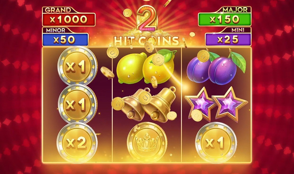 Hit Coins 2 Hold And Spin slot gameplay