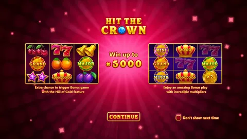 Hit the Crown Hold and Spin