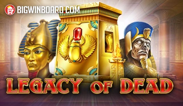 Legacy of Dead real money play at a Canadian online casino