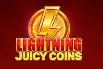 Lightning Juicy Coins Hold and Win respin feature with jackpot coins