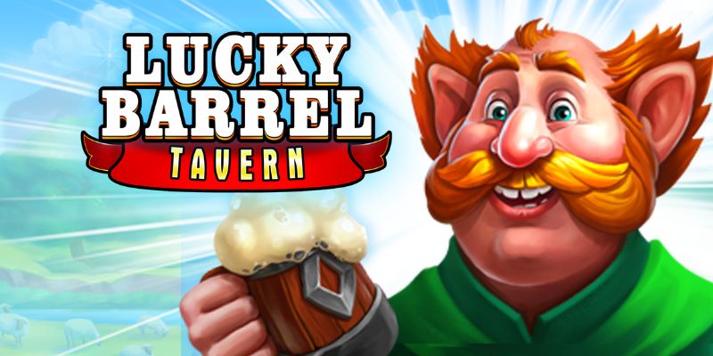 Lucky Barrel Tavern hobbits and beer barrels on the reels