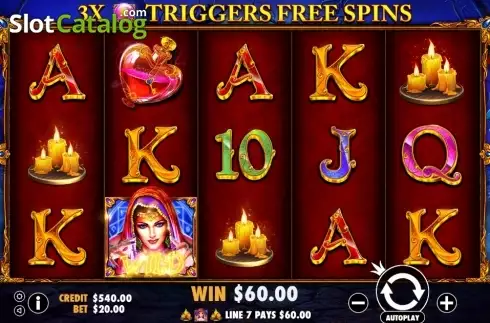 Madame Destiny free spins with tripled multipliers