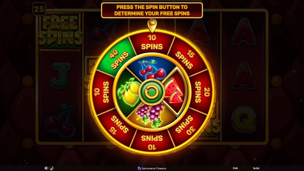 Majestic Joker Double Symbol Wheel feature