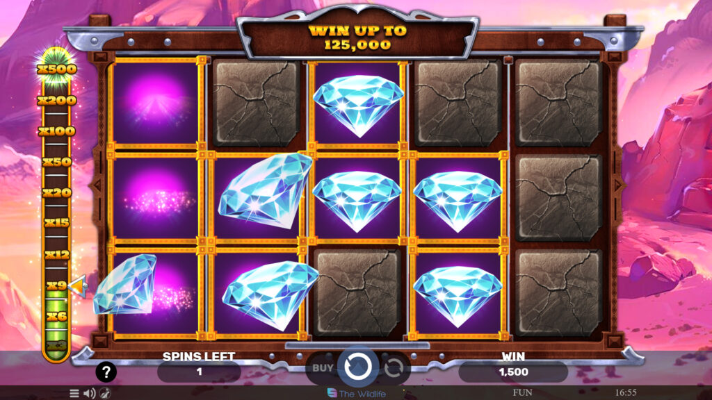 Majestic Wild Buffalo bonus collection meter