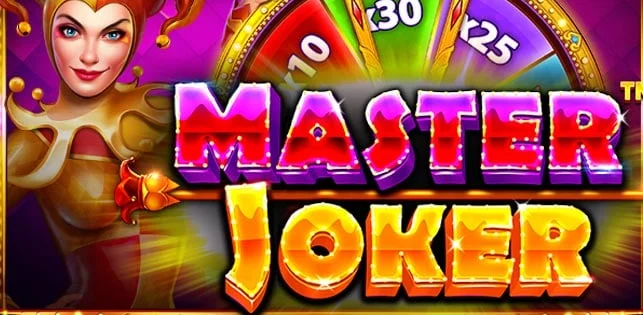 Master Joker multiplier wheel bonus feature landing a big win