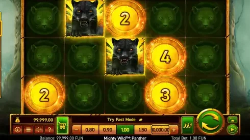 Mighty Wild: Panther Hold the Jackpot respin round