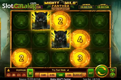 Mighty Wild: Panther Hold the Jackpot respin round