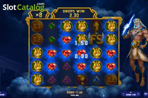 Supreme of Olympus free spins round with increasing multiplier