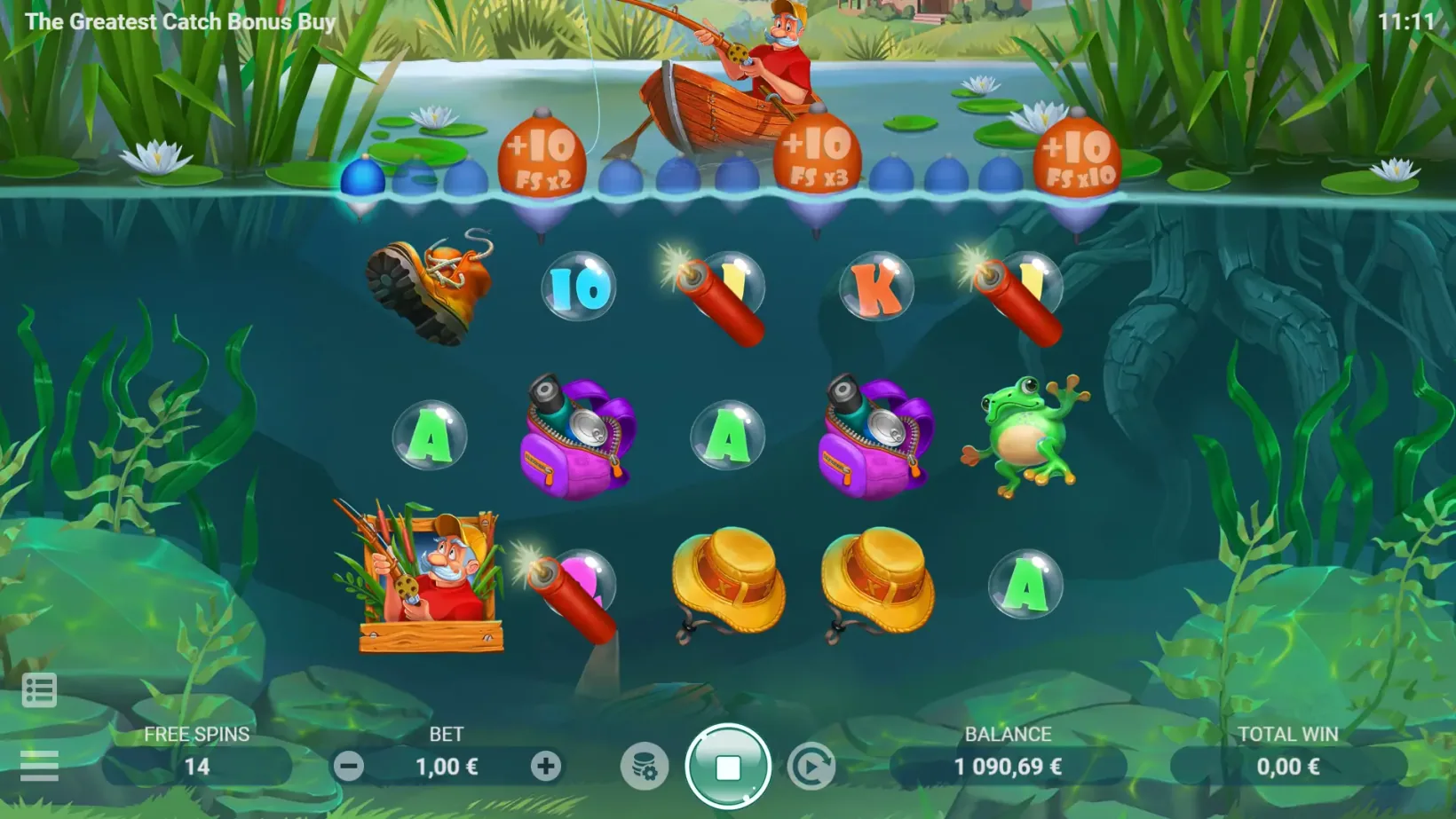 The Dynamite feature turning ordinary symbols into cash Fish on the reels