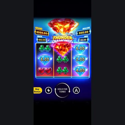 Thunder Diamonds: Hold And Win