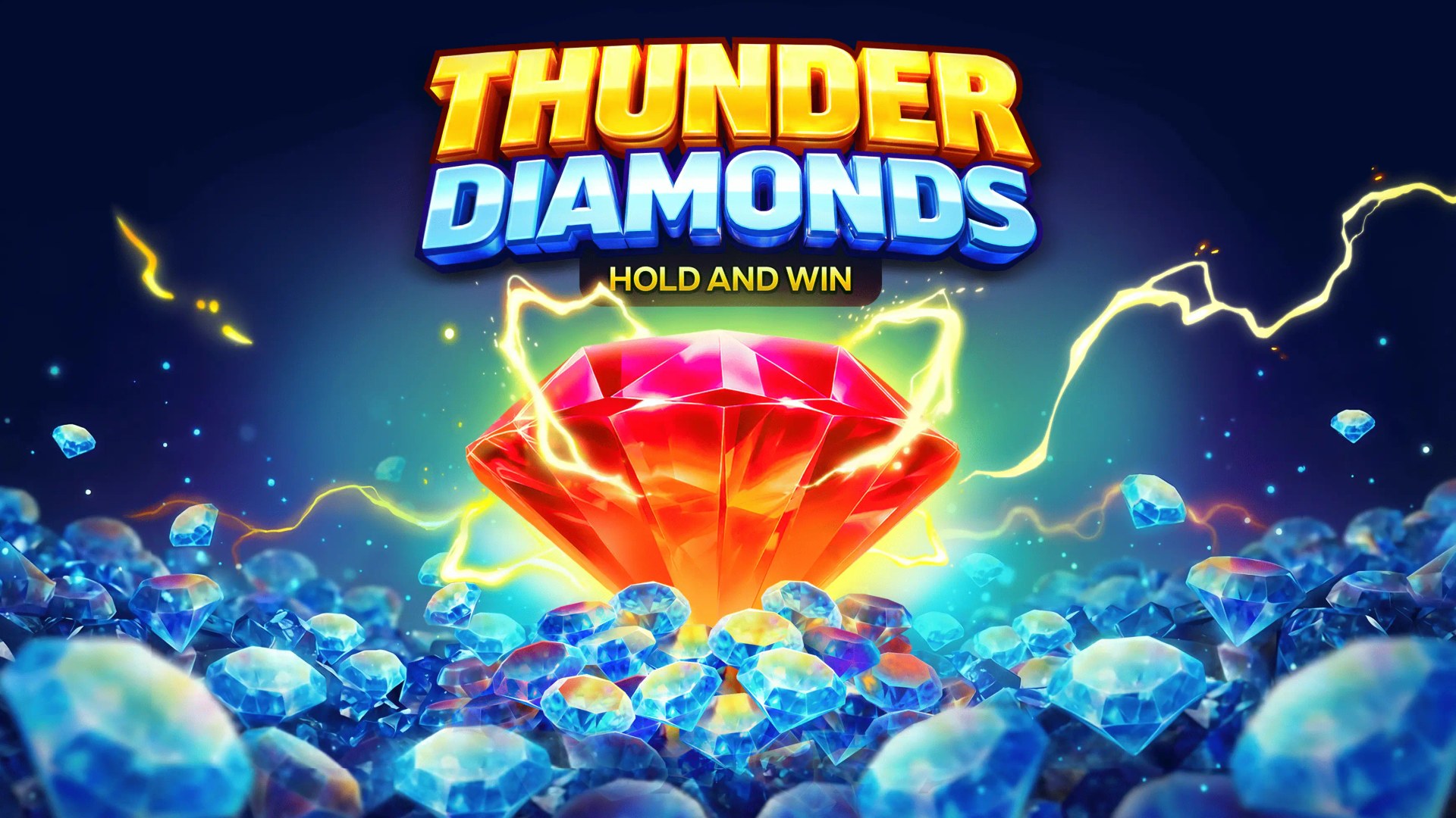 Thunder Diamonds Hold And Win slot gameplay