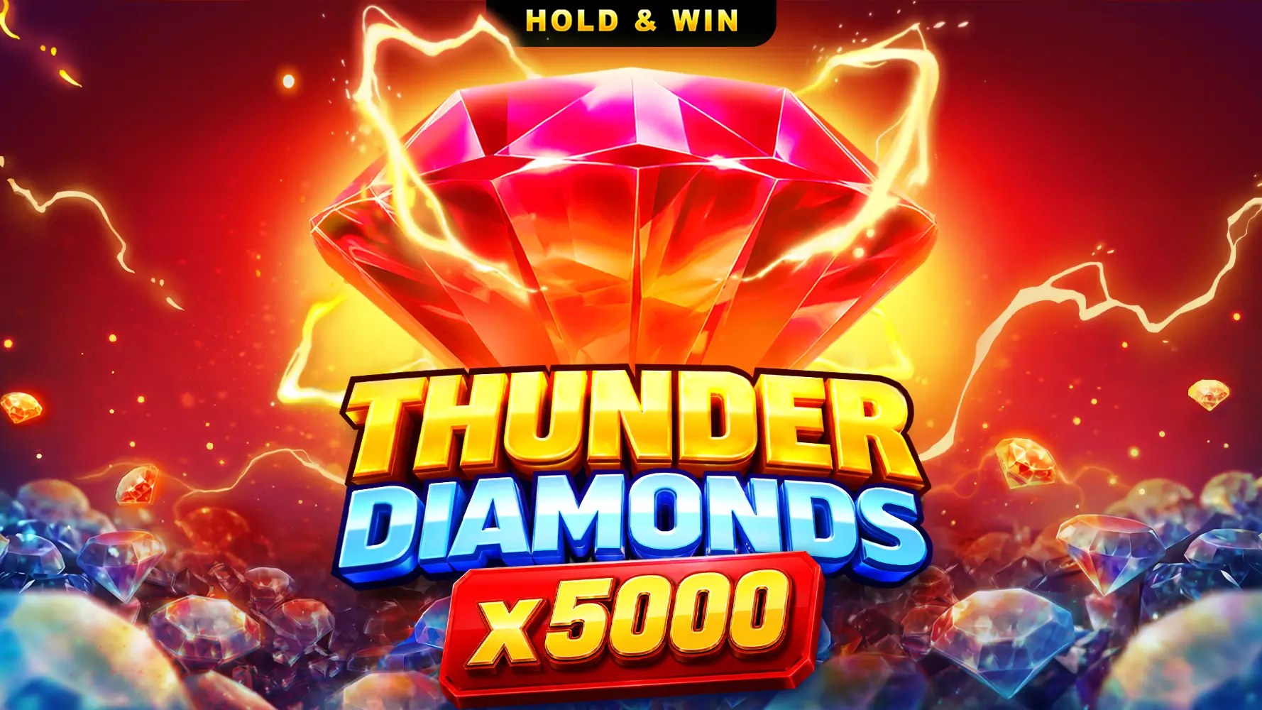 Thunder Diamonds X5000 Hold And Win slot gameplay