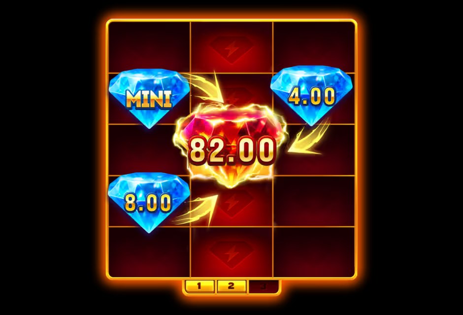 Thunder Diamonds X5000 Hold And Win slot gameplay