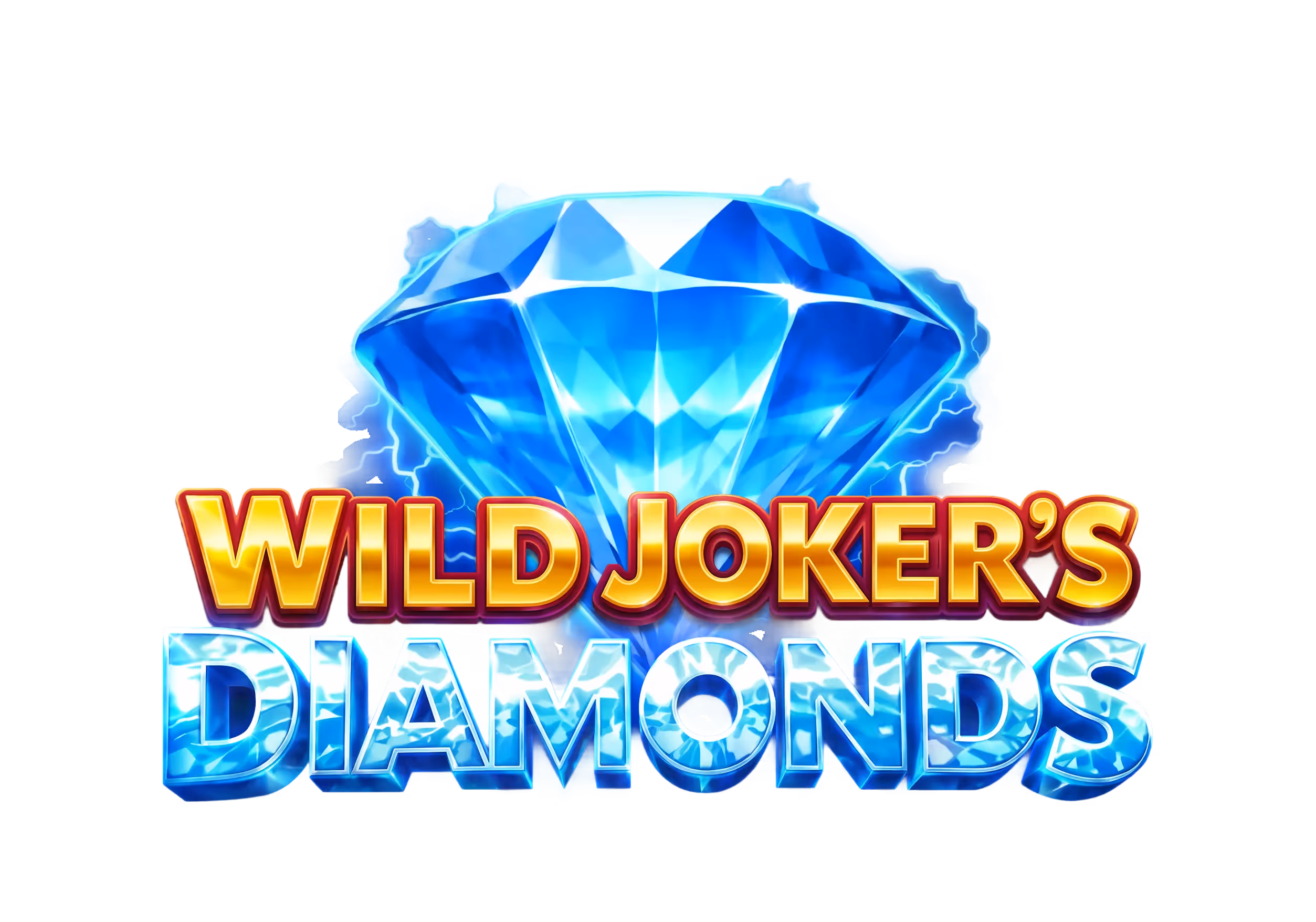 Wild Joker's Diamonds reels showing jokers, diamonds and fruit symbols
